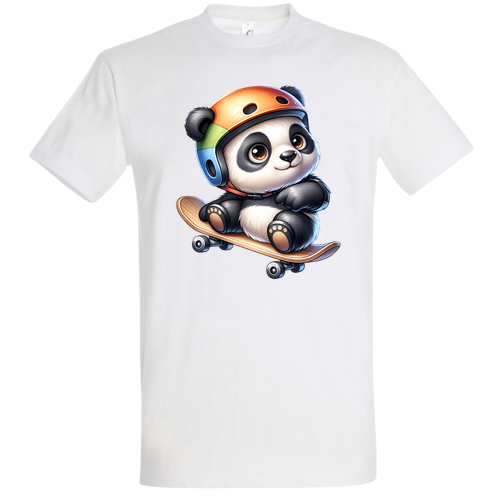 Gördeszkázó panda