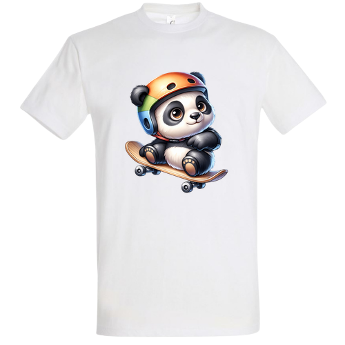 Gördeszkázó panda