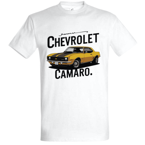 Sárga Chevrolet Camaro